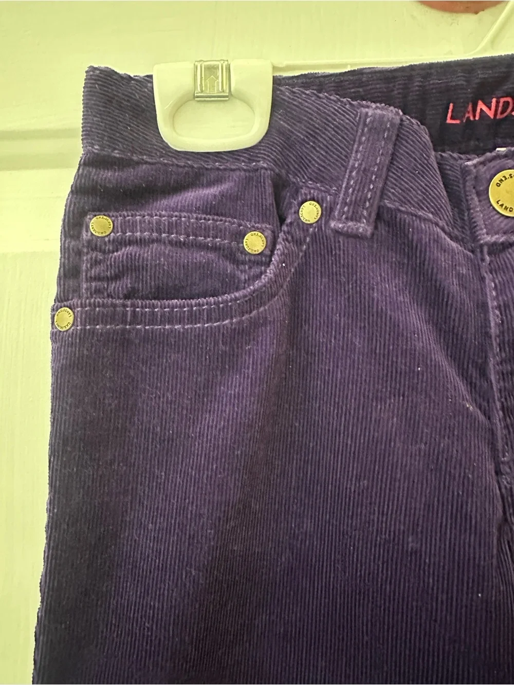 Lands End soft corduroy